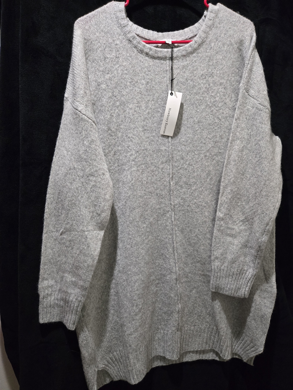 Newbury Kustom Light Heather Gray Crewneck Sweater